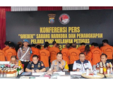 Gerebek Sarang Narkoba di Medan, Polisi Tangkap 34 Tersangka dan Bongkar Modus Loket Rahasia
