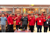 Hadiri Musancab PDI Perjuangan, Wabup Taput Tekankan Pentingnya Sinergi untuk Kemajuan Daerah