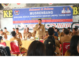 Hadiri Musrenbang Tarabintang 2026, Bupati Oloan Dorong Infrastruktur dan Penguatan Potensi Lokal
