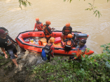 Hari Kedua Pencarian, Tim SAR Sisir Sungai Belumai Cari Dua Warga yang Hanyut