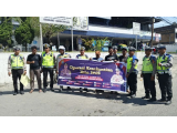 Hari Pertama Operasi Keselamatan Toba 2026, Satlantas Polres Tanah Karo Gencarkan Sosialisasi di Terminal Kabanjahe