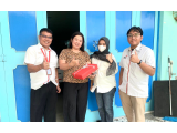 Harpelnas 2022, Managemen Telkom Sumut Kunjungi Rumah Pelanggan Prioritas