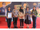 Herlina Hadir Dalam Acara Sosialisasi "#Rise and Speak Bersama Polres Pematangsiantar"