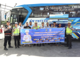 Humanis Polda Sumut Ajak Pengemudi Tertib Berlalu Lintas