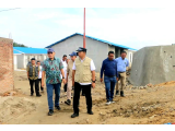 Huntap Dolok Nauli Hampir Rampung! Bupati Taput dan Kementerian PKP Tinjau Progres, Semangati Pekerja Jelang May Day 2026