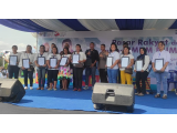 HUT Kementerian BUMN ke 25, BRI Cabang Pematang Siantar Adakan Pasar Rakyat dan Bazar UMKM