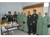 Irdam IV/Diponegoro Kunjungi RS Bhakti Wira Tamtama, Wujud Kepedulian di Momen HUT ke-80 TNI dan HUT ke-75 Kodam IV/Diponegoro