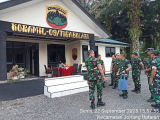Itjenad TNI AD Tinjau Rehabilitasi Kantor Koramil 09/Tigabalata di Simalungun