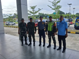 Jamin Keamanan Libur Nataru, TNI–Dishub Perketat Pengamanan Terminal Tanjung Pinggir