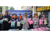Jelang Hari Bhayangkara ke-79, Polrestabes Medan Gagalkan Penyelundupan 20 Kg Sabu dan 58.750 Ekstasi
