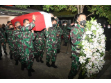 Jenazah Letkol (Kav) Henry Napitupulu Tiba di Simalungun