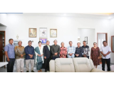 JTP Hutabarat Hadiri Syukuran Rumah Baru Ephorus Emeritus HKBP.