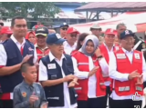 Jusuf Kalla Tinjau Lokasi Bencana Tapteng, PMI Salurkan Bantuan dan Dukungan Trauma Healing
