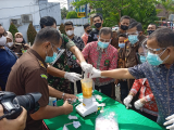 Kajari Siantar Musnahkan 2,6 Kg Narkoba