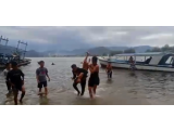 Terbawa Arus Laut Pantai Pandan Tapteng, Kakak Adik Tenggelam