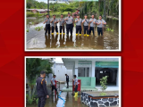 Kalapas Pemuda Langkat Lakukan Penanggulangan dan Penanganan Dampak Banjir