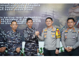 Kapolres Tapteng Sambangi Lanal Sibolga, Perkuat Sinergi TNI–Polri Jaga Kamtibmas