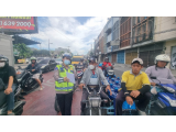 Kasatgas Preventif Operasi Patuh Toba 2025 Turun Langsung Ajak Masyarakat Disiplin Berlalu Lintas
