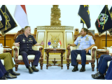Kasau dan Chief of Air Force RAAF Bahas Penguatan Kerja Sama Strategis di Mabes TNI AU