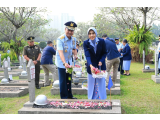 Kasau Pimpin Ziarah TMP Kalibata Peringati Hari Bakti ke-78 TNI AU