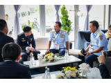 Kasau TNI, Marsekal M. Tonny Harjono, Lakukan Courtesy Call dengan Chief of Air Force Singapura di LIMA 2025