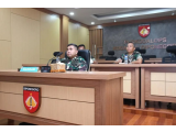Kasdam IV/Diponegoro Ikuti Vidcon Program Strategis KKP untuk Sinergi Maritim Nasional