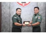 Kasdam IV/Diponegoro Terima Audiensi Kadisinfolahtad, Perkuat Sinergi Pengelolaan Data TNI AD