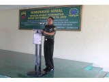Kasdim, Mayor Inf Prawoto ; Komsos Perkuat Sinergitas TNI dan Pemerintah Daerah