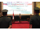 Kasum TNI Pimpin Sertijab Asintel dan Aster Panglima TNI: Wujudkan TNI Profesional dan Adaptif