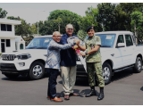 Kemhan Terima Hibah Empat Unit Scorpio 4x4 untuk Perkuat Logistik Bencana di Sumatera