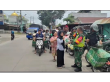 Kodim 0204/Deli Serdang Turunkan 50 Personel dalam Patroli Simpatik “Indonesia Damai” Disertai Baksos