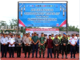 Kodim 0207/Simalungun Hadiri Apel Operasi Ketupat Toba 2026, Ribuan Personel Disiagakan Amankan Mudik Idul Fitri