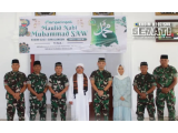 Kodim 0207/Simalungun Peringati Maulid Nabi Muhammad SAW, Tegaskan Nilai Sunnah untuk Bangun Karakter Prajurit PRIMA