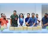 Kolonel Pnb Sugeng Sugiharto, Menghadiri Konpers Penemuan 33,5 kilogram Cairan Merkuri