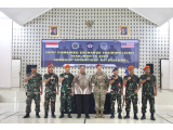 Komandan Satbravo 90 Kopasgat, Kolonel Pas Ruly Arifian Menutup Latihan JCET Teak Iron 2025.