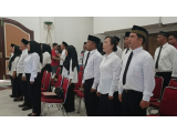KPU Sibolga Lantik dan Ambil Sumpah PPK Terpilih