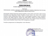 KPU Tapteng Perpanjang Pendaftaran Penerimaan PPS