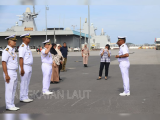 KRI Bima Suci Lanjutkan Etape Kelima Pelayaran Diplomasi Menuju Muara Brunei Darussalam