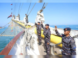 KRI Bima Suci Tinggalkan Makassar, Akhiri Misi Diplomasi dan Latihan Taruna AAL di KJK 2025