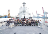 KRI Brawijaya-320 Tiba di JICT Priok: Wujud Perisai Trisula Nusantara Indonesia