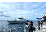 KRI Bung Hatta dan KRI Teluk Kupang Gelar Latihan Medevac di Perairan Balikpapan, Asah Kesiapsiagaan Prajurit