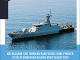 KRI Halasan-630 Temukan Kapal Tak Teridentifikasi di Selat Singapura Saat Latihan SEACAT 2025