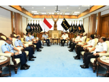 KSAU,  Marsekal TNI M. Tonny Harjono Menerima Kunjungan Ketua Umum PPAU