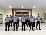 Lapas Pemuda Kelas III Langkat Turut Serta Dalam Apel Bersama Secara Virtual