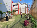 Lapas Pemuda Langkat Gelar Gotong Royong Kebersihan Blok Hunian