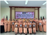 Lapas Pemuda Langkat Gelar Pengukuhan Pengurus Dharma Wanita.