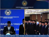 Lapas Pemuda Langkat Ikuti Pelantikan Pimpinan Tinggi Pratama Kementerian Imipas