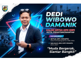 Maju Mencalon Ketua DPD KNPI, Dedi Wibowo Damanik Mengusung Tema "Muda Bergerak, Siantar Bangkit"