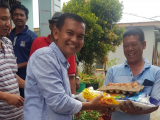 Warga Bangun Balok Dapat Bansos dari Anak Perantau