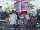 Marinir Dikerahkan Amankan Aksi Damai Ojol di Jakarta Pusat